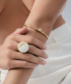 Jacqueline Rose Balloon Mother of Pearl Ring