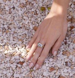 Jacqueline Rose Deco Blue Topaz Ring