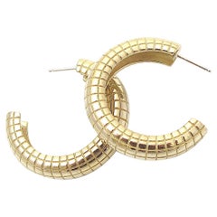 Jacqueline Rose Lattice Hoops