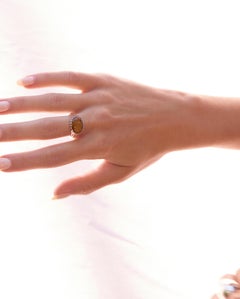 Jacqueline Rose Ridge Tiger's Eye Ring