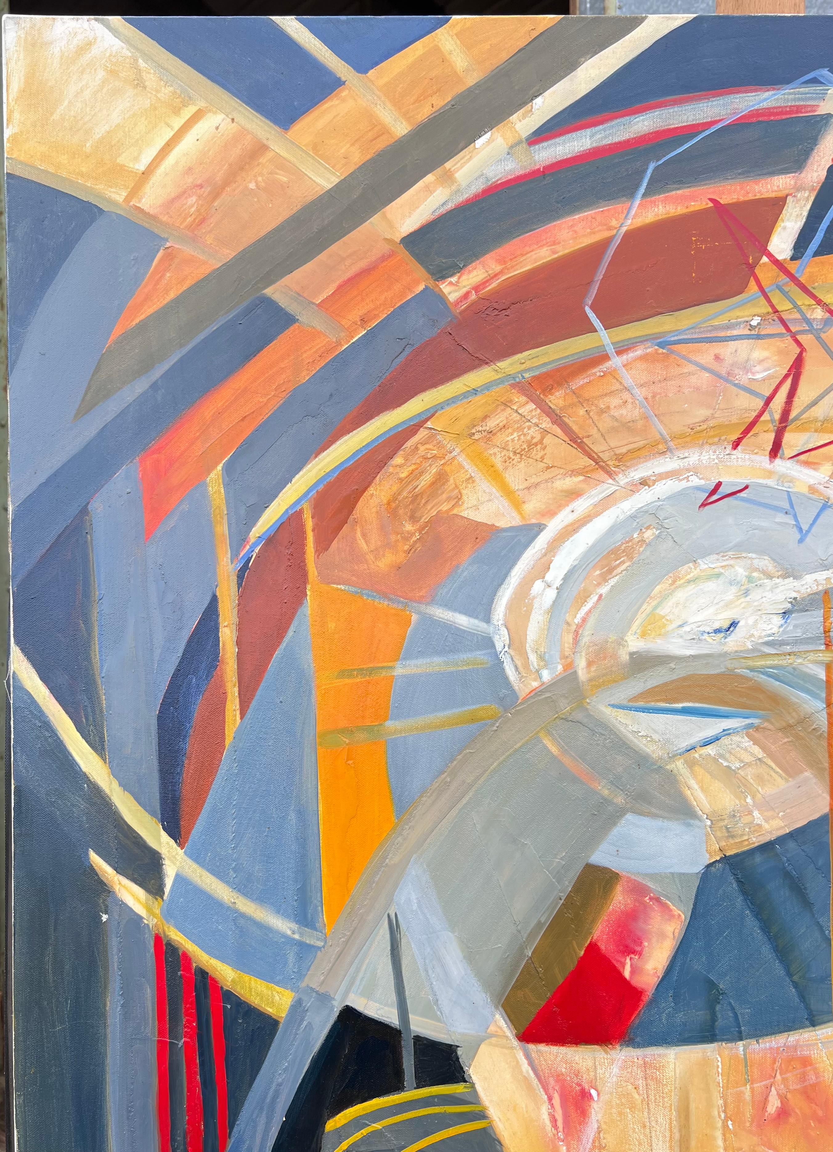 Abstrakte Komposition
unterzeichnet von Jacqueline VERDET (Französisch, 1931-2023)
Ölgemälde auf Leinwand, ungerahmt
Leinwand: 51 x 38 Zoll
verso beschriftet
Zustand: das Werk ist in einem insgesamt sehr guten Zustand; sehr geringe