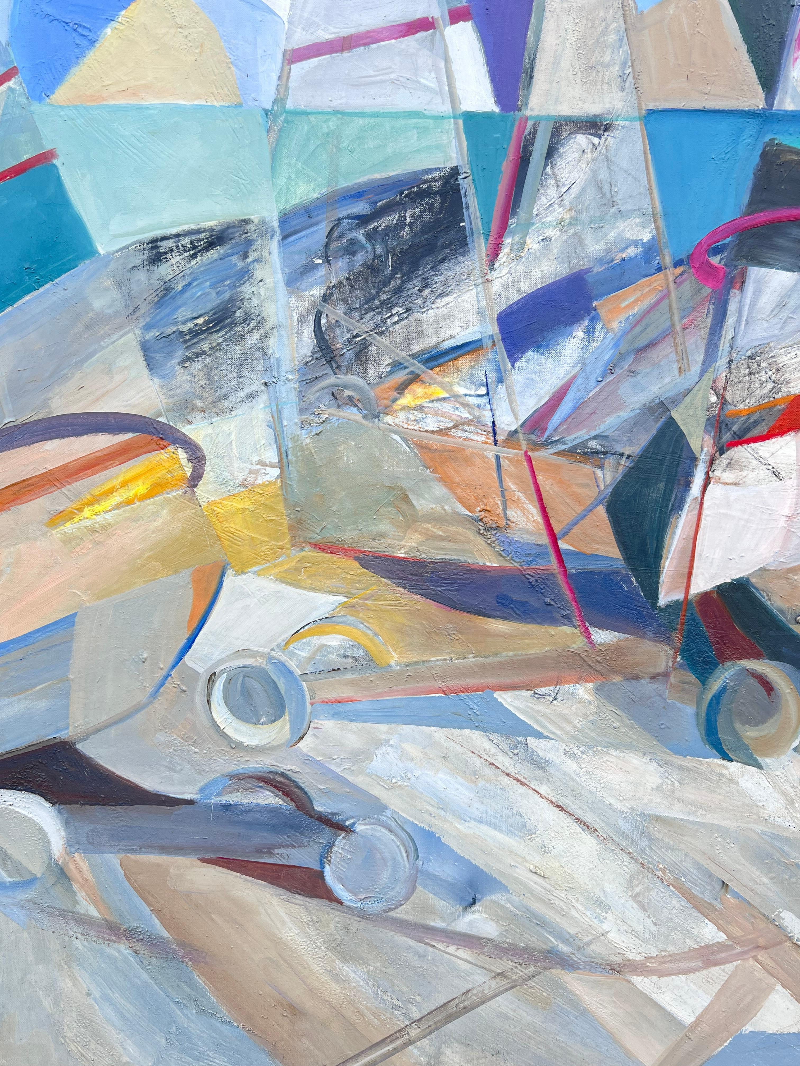 Abstrakte Komposition
unterzeichnet von Jacqueline VERDET (Französisch, 1931-2023)
Ölgemälde auf Leinwand, ungerahmt
Leinwand: 39 x 29 Zoll
verso beschriftet
Zustand: das Werk ist in einem insgesamt sehr guten Zustand; sehr geringe