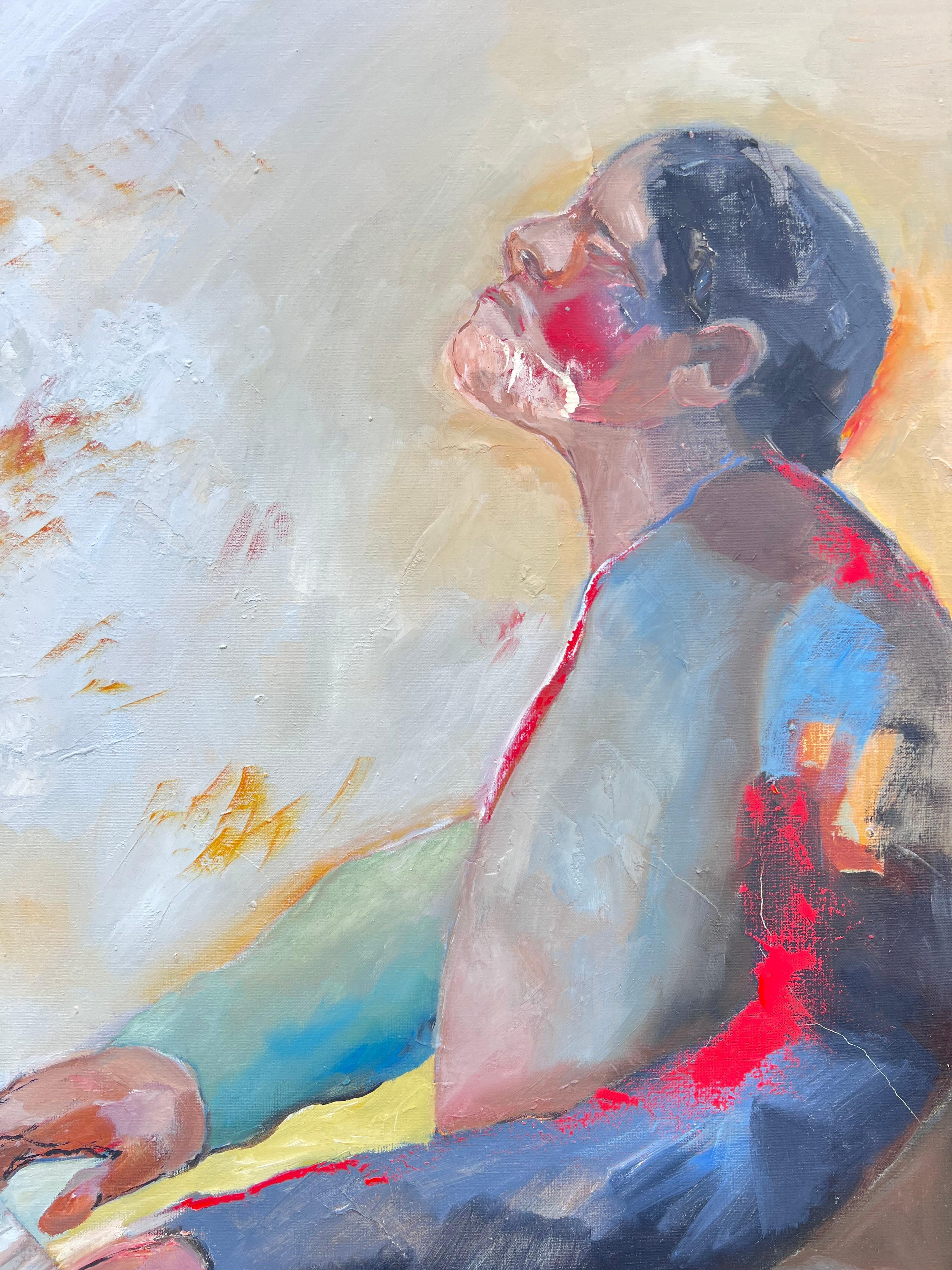 Abstract Composition
signed by Jacqueline VERDET (French, 1931-2023)
oil painting on canvas, unframed
canvas: 39 x 31.5 inches
condition: the work is in overall very sound and good condition; very minor surface markings from previous storage in the