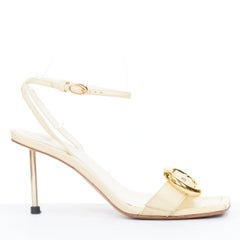 JACQUEMUS 2024 „Les Sandales Regalo 100“ – verzierte Leder-Sandalen, Größe EU 39