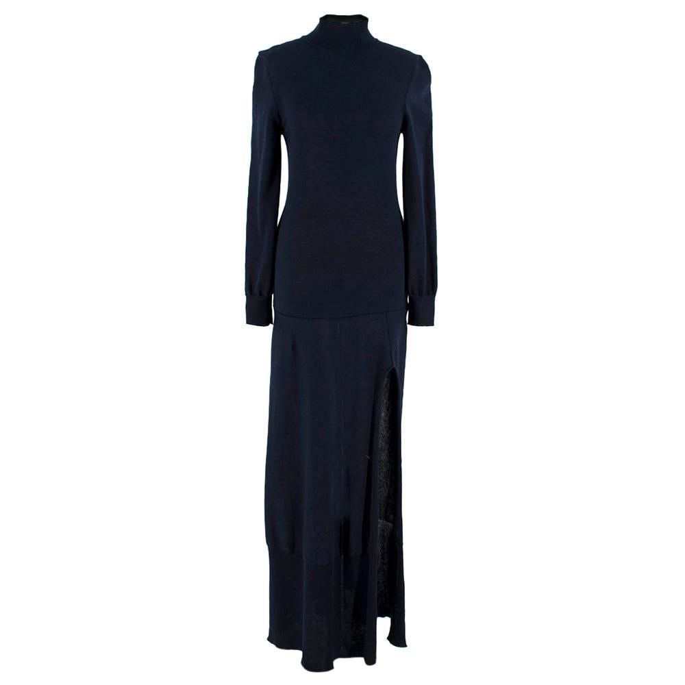 Jacquemus Baya Cutout Cotton-blend Maxi Dress SIZE 36