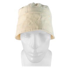 JACQUEMUS Beige Cotton Canvas Bucket Hat