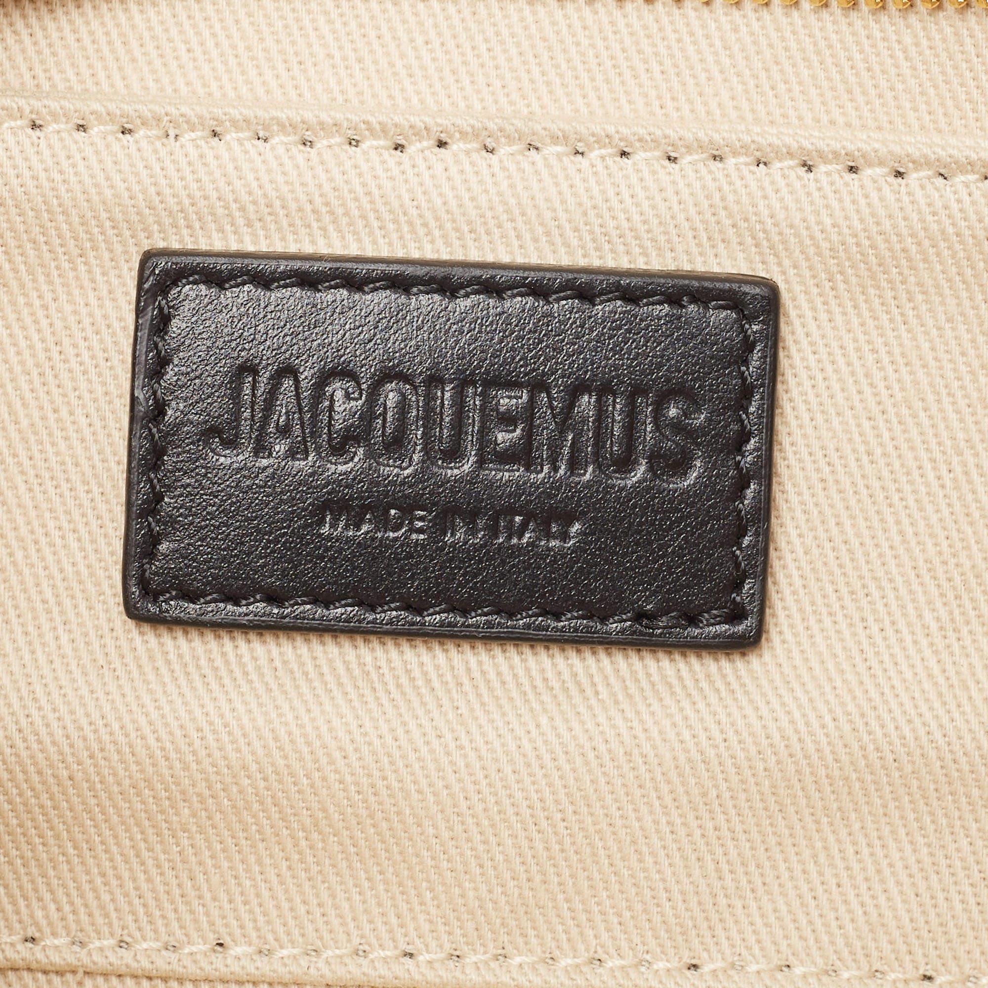 Jacquemus Black Leather Le Bisou Perle Bag 5