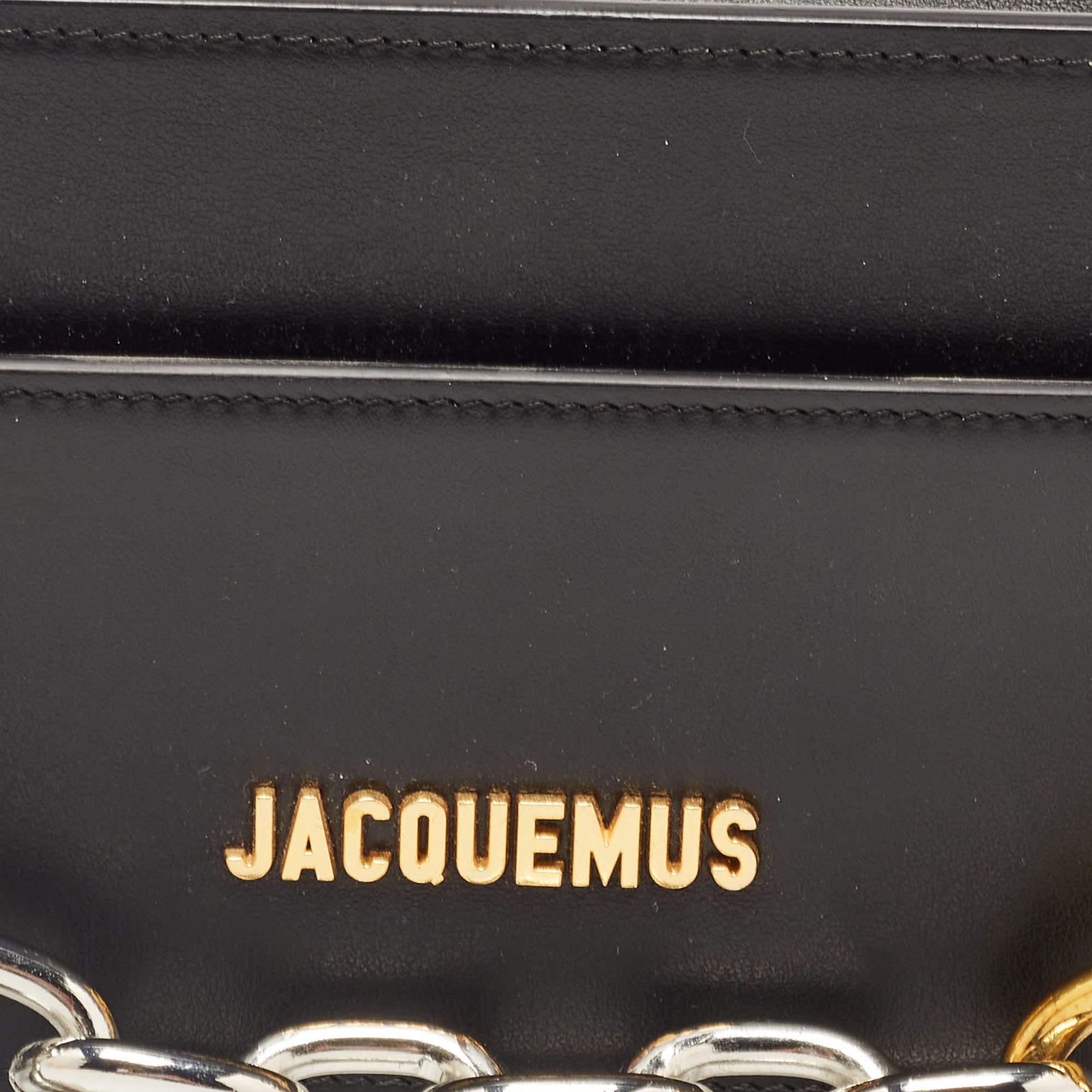 Jacquemus Black Leather Le Ciu Ciu Shoulder Bag 2