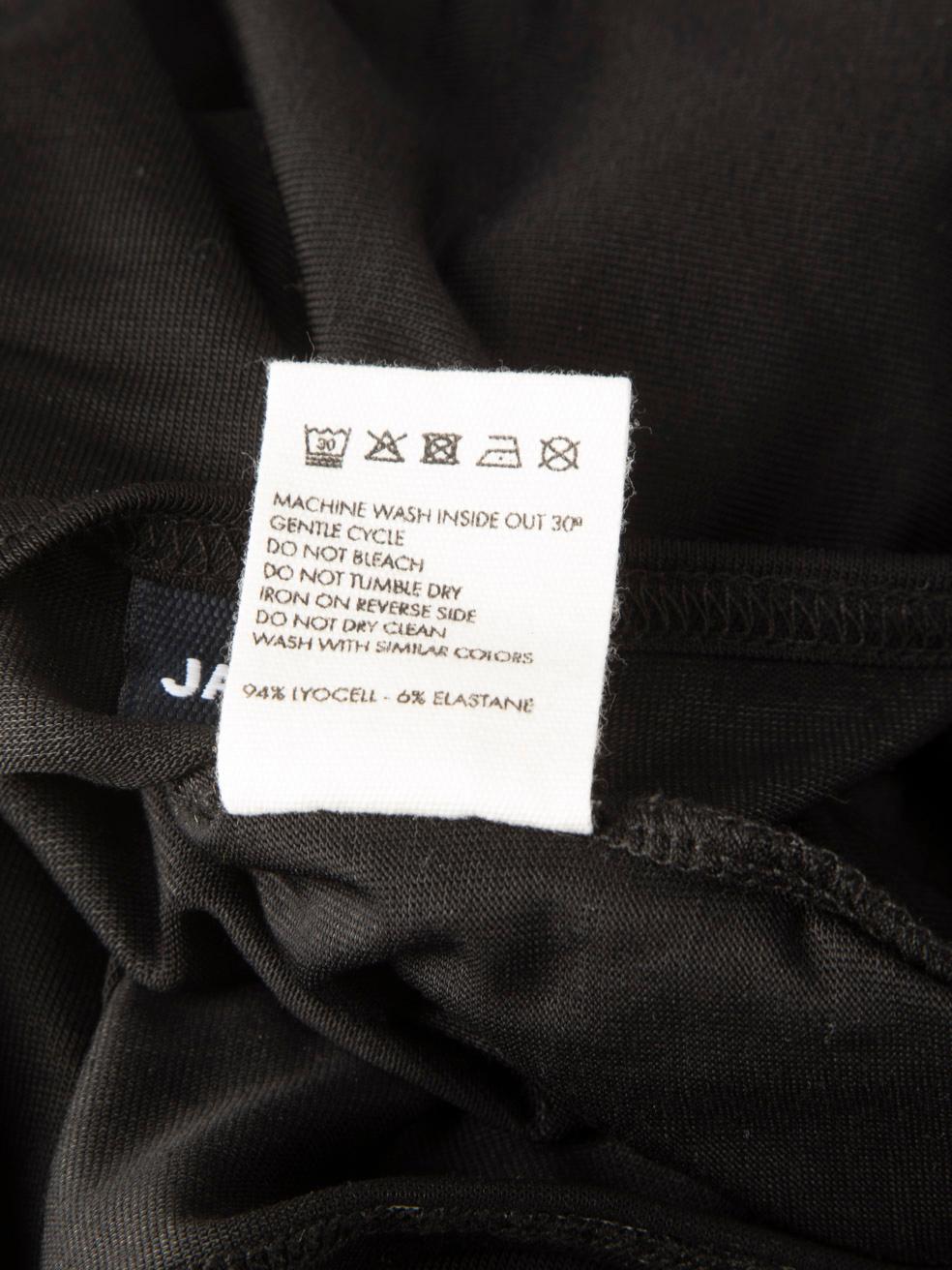 Jacquemus Black Long Sleeve Backless Top Size L For Sale 3