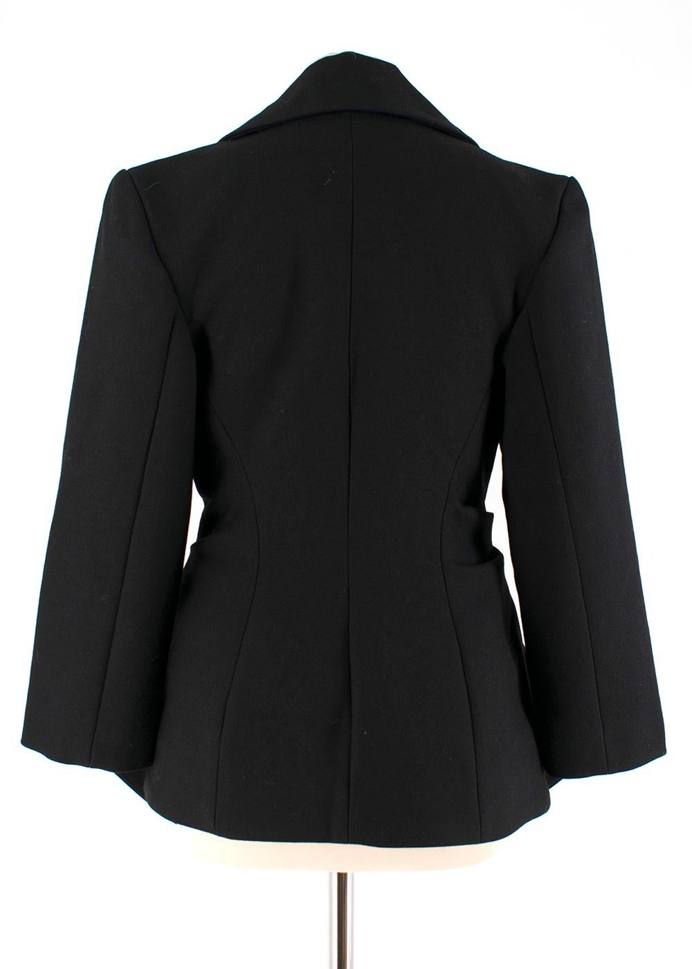 jacquemus black blazer