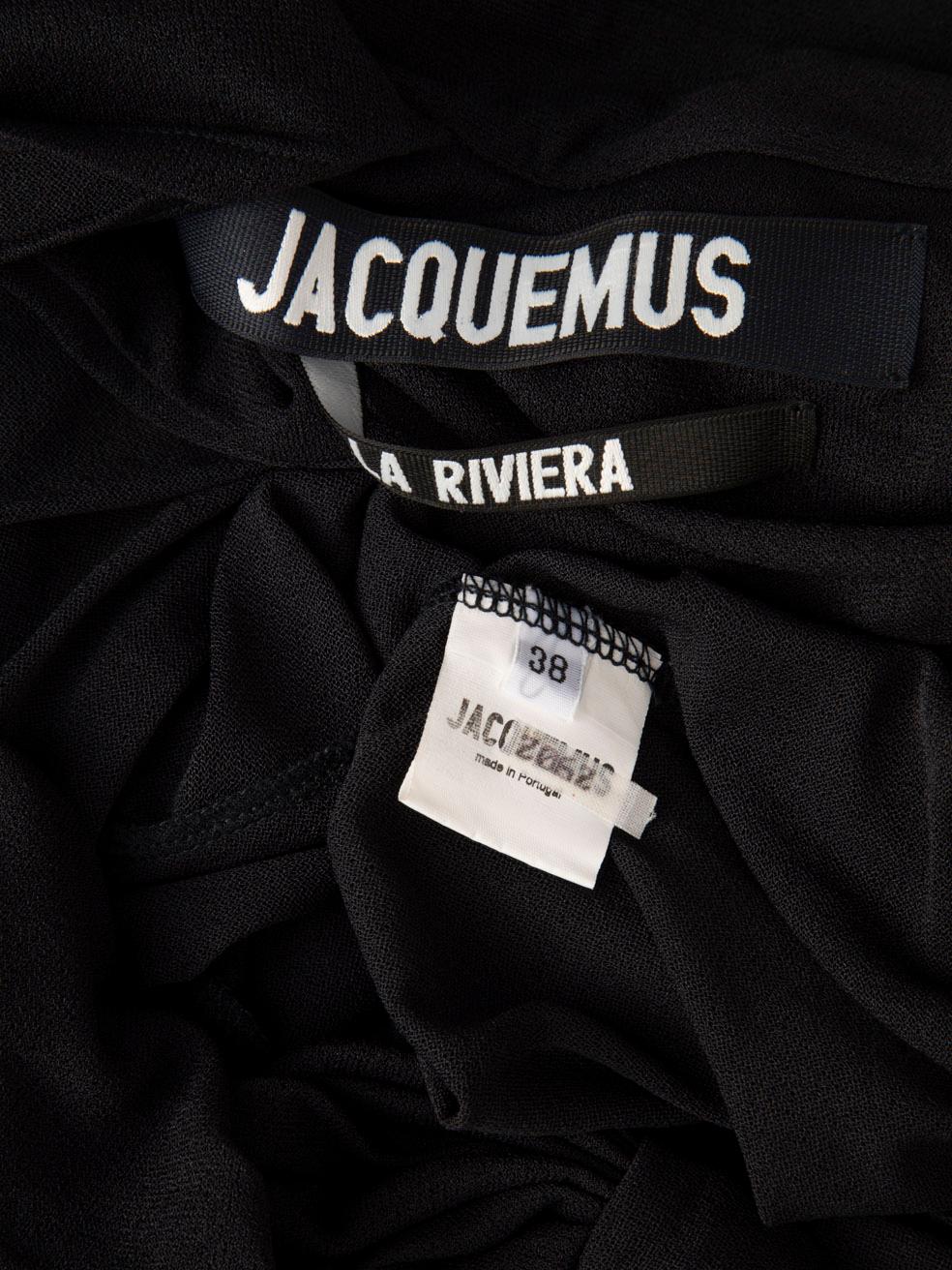 Jacquemus Black See Through Shirt Size M 1