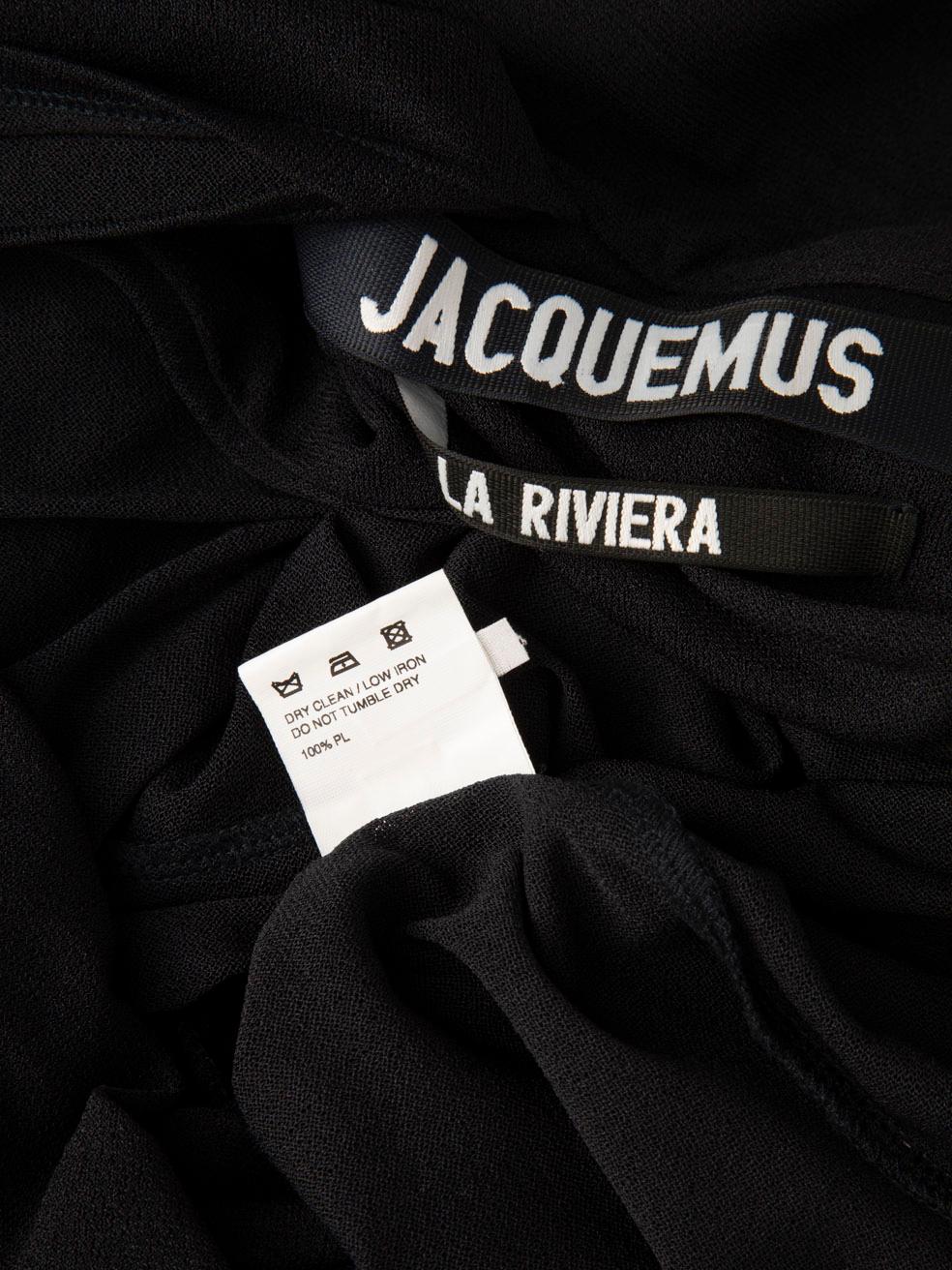 Jacquemus Black See Through Shirt Size M 2