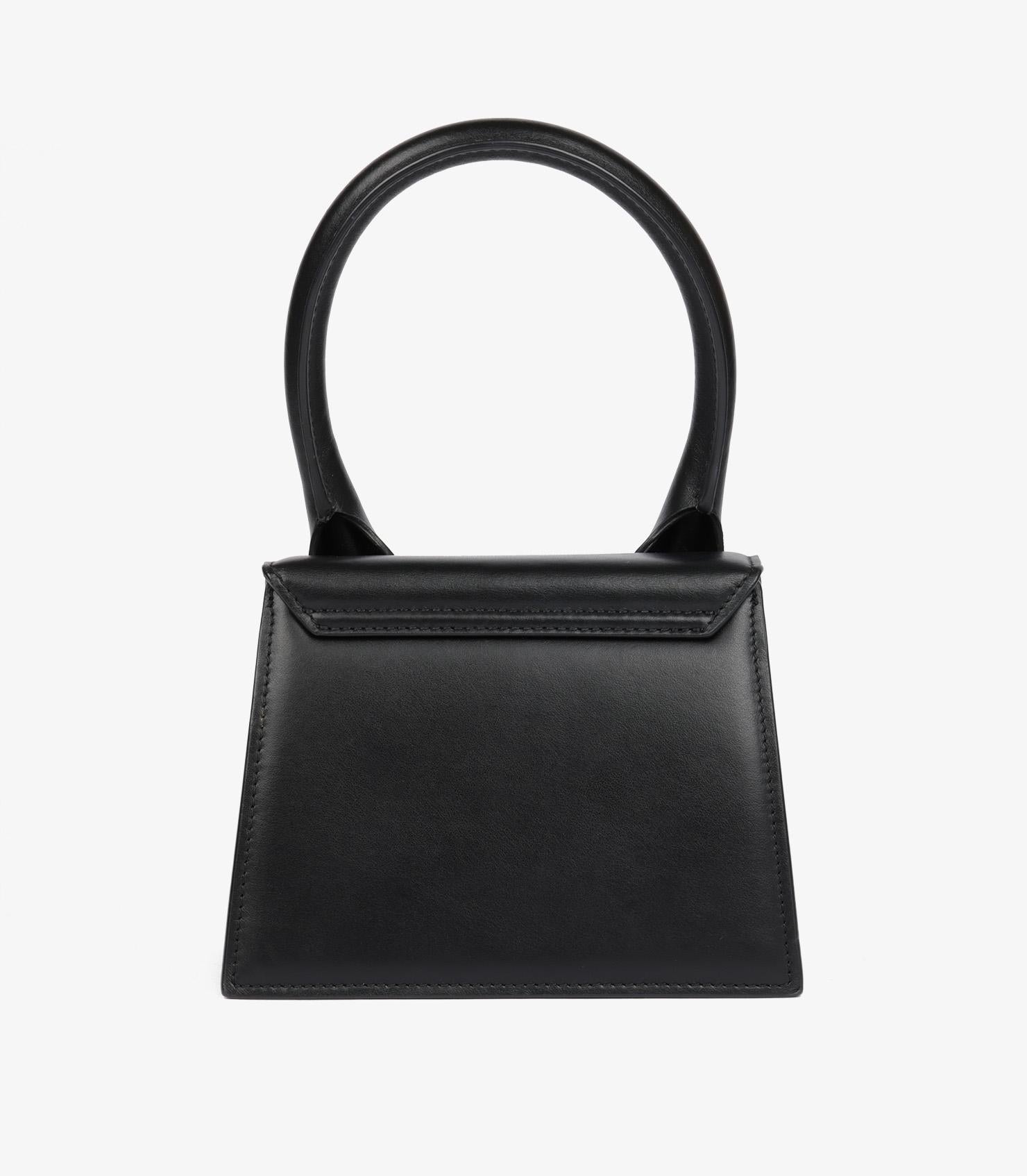Jacquemus Black Smooth Calfskin Leather Le Chiquito Moyen 2