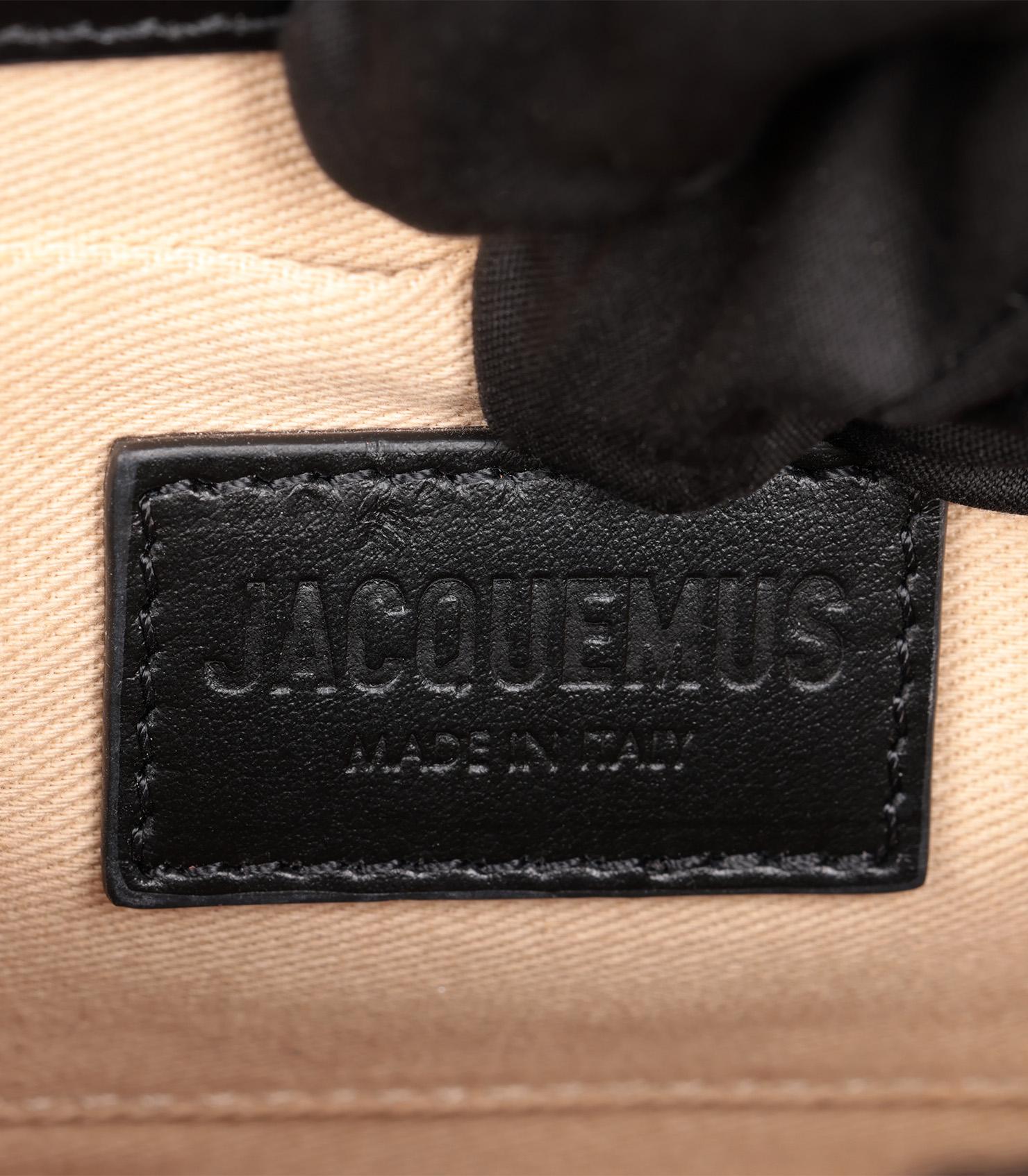 Jacquemus Black Smooth Calfskin Leather Le Chiquito Moyen 4