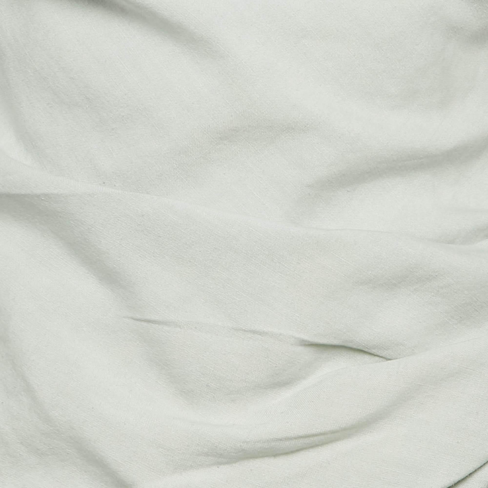 Gris Jacquemus mini-robe asymétrique La Robe Saudade S