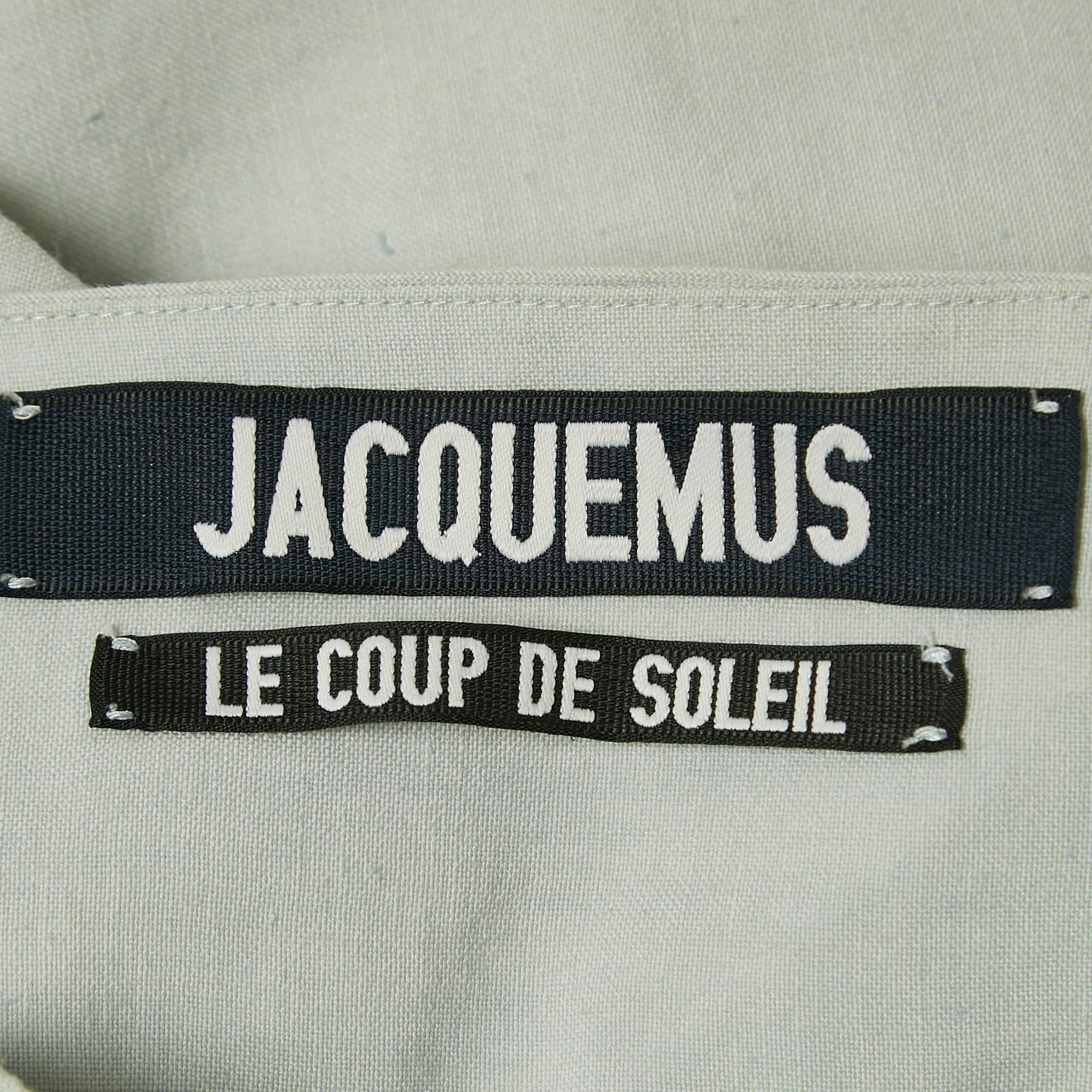 Jacquemus mini-robe asymétrique La Robe Saudade S Bon état à Dubai, Al Qouz 2