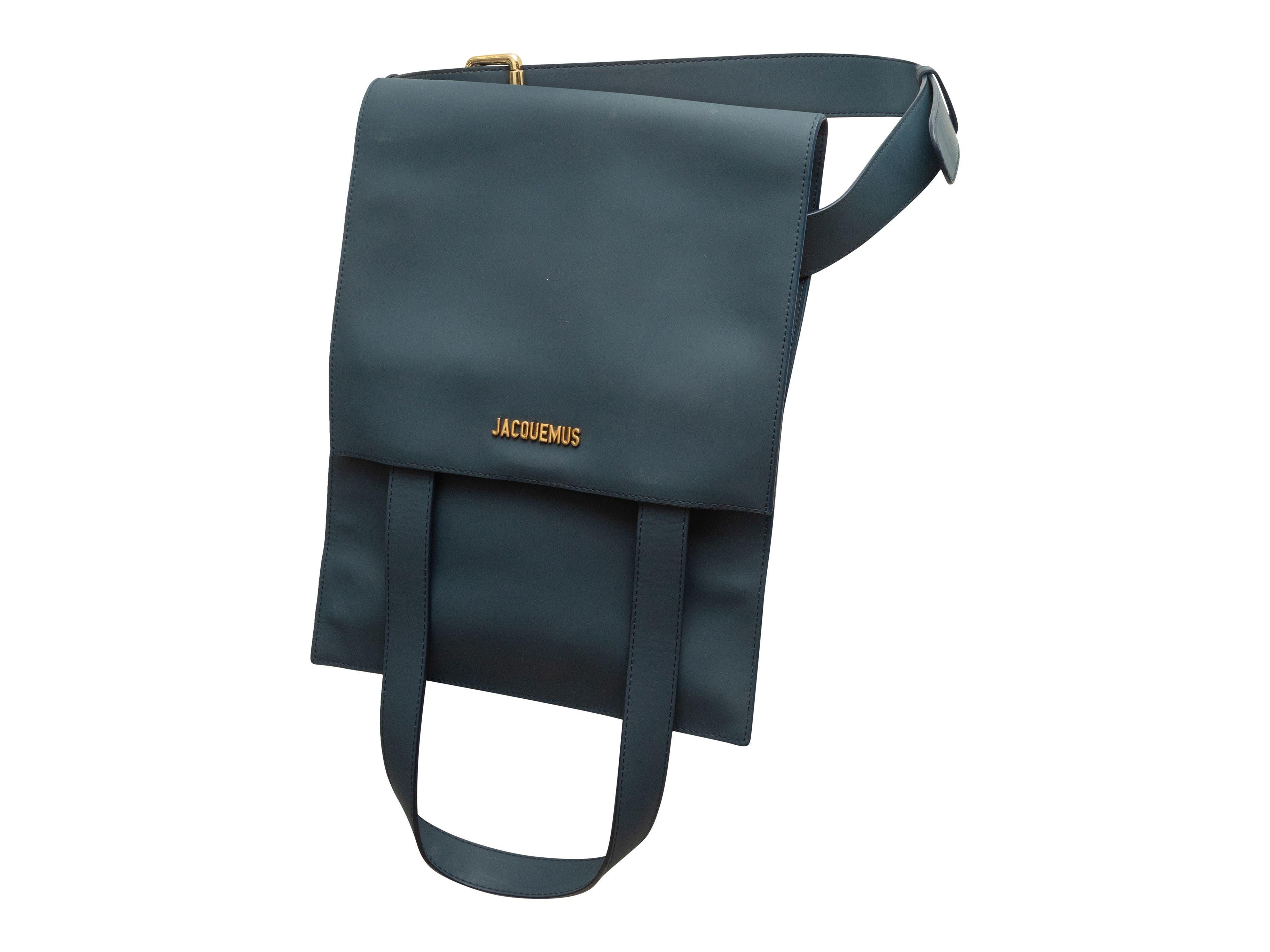 Jacquemus Blue Le Sac Murano Belt Bag In Good Condition In New York, NY