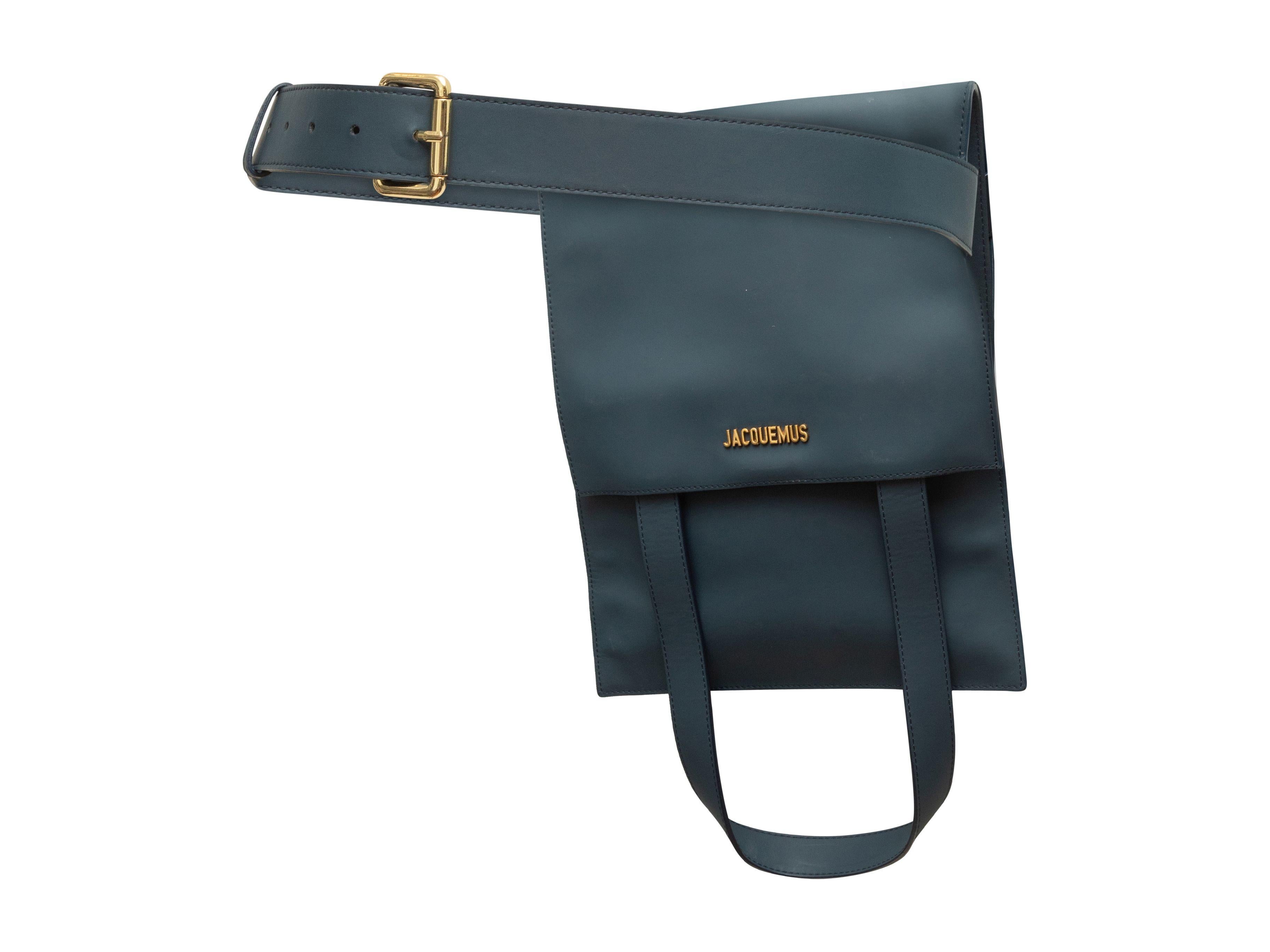 Jacquemus Blue Le Sac Murano Belt Bag 1