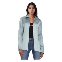 Jacquemus Blue Open Front & Black Blouse Size L