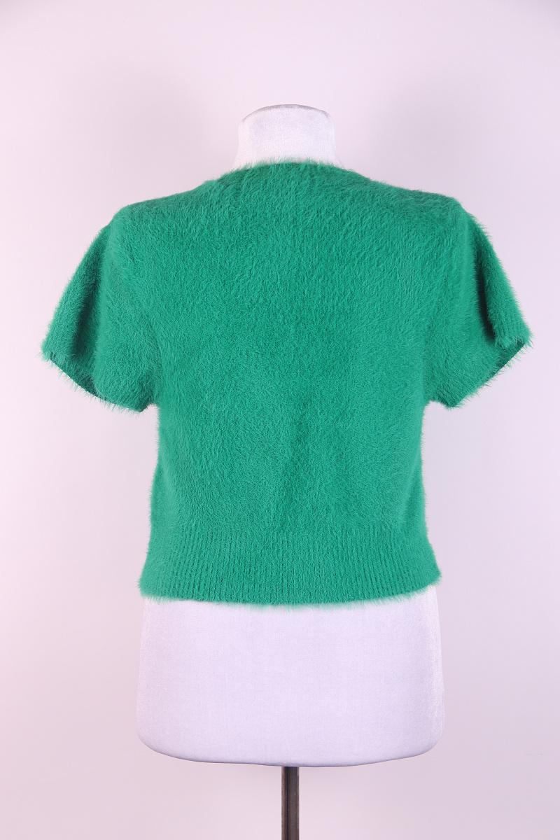 Jacquemus logo bolero 
Size is 40. 

Shoulders: 40 cm / 15.75 inches

Armpits: 40 cm / 15.75 inches

Length: 42 cm / 16.54 inches 

Condition is very good 

Made in Portugal 
Please refer to the measurements.

mannequin 84.5 cm x 62 cm x 91 cm