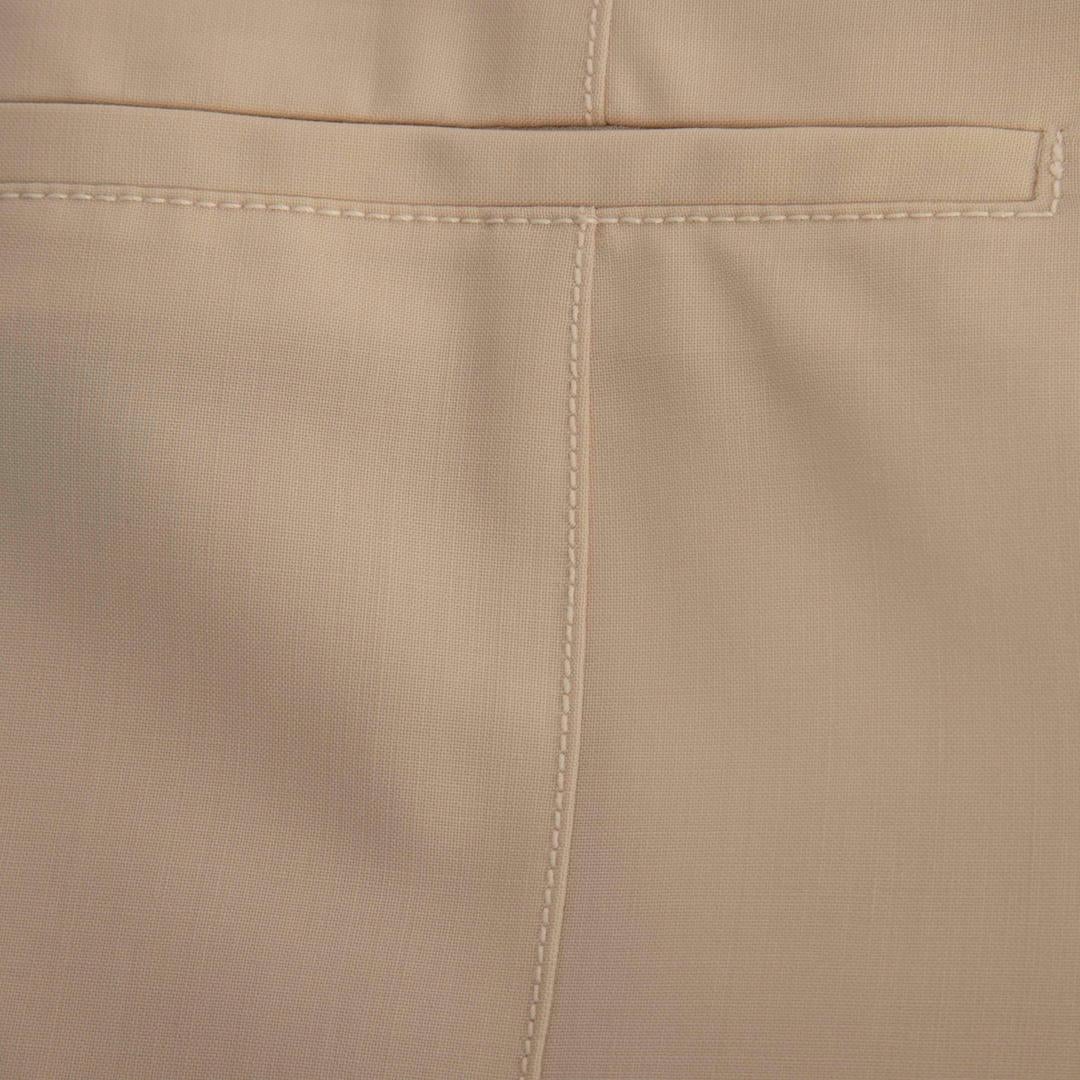 Jacquemus Ecru Wool Flared Le Splash Trousers Size XXS In New Condition For Sale In London, GB