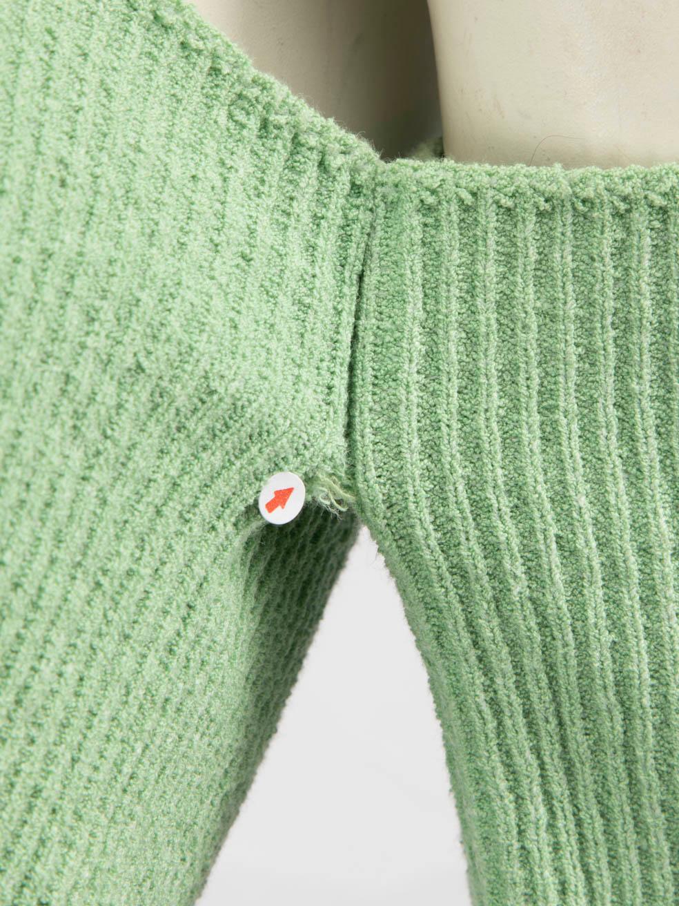 Women's Jacquemus Green Le Haut Soleil Crop Top Size M