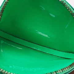 Jacquemus Green Leather Le Pitchou Coin Purse