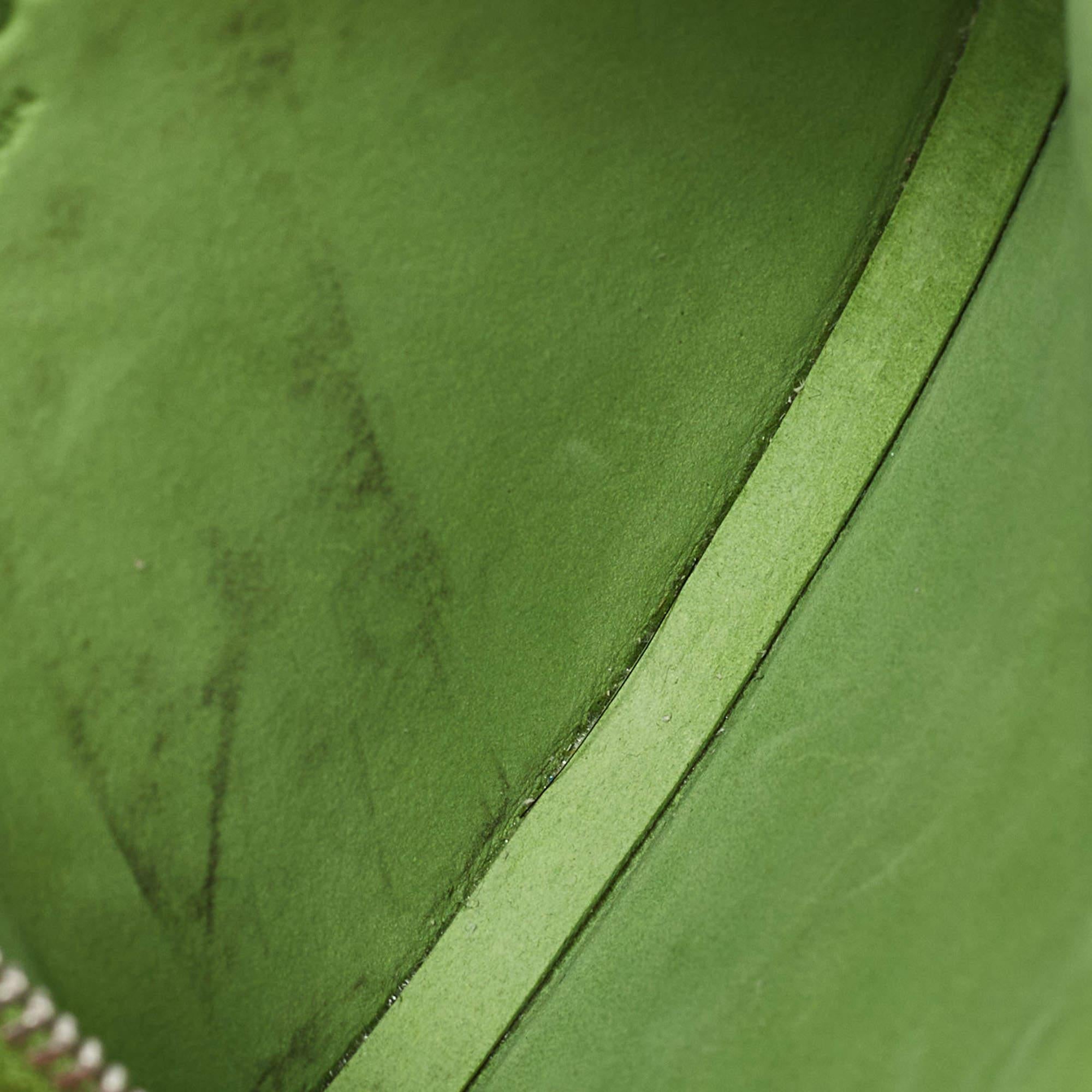 Jacquemus Green Suede Le Pitchou Coin Purse For Sale 3