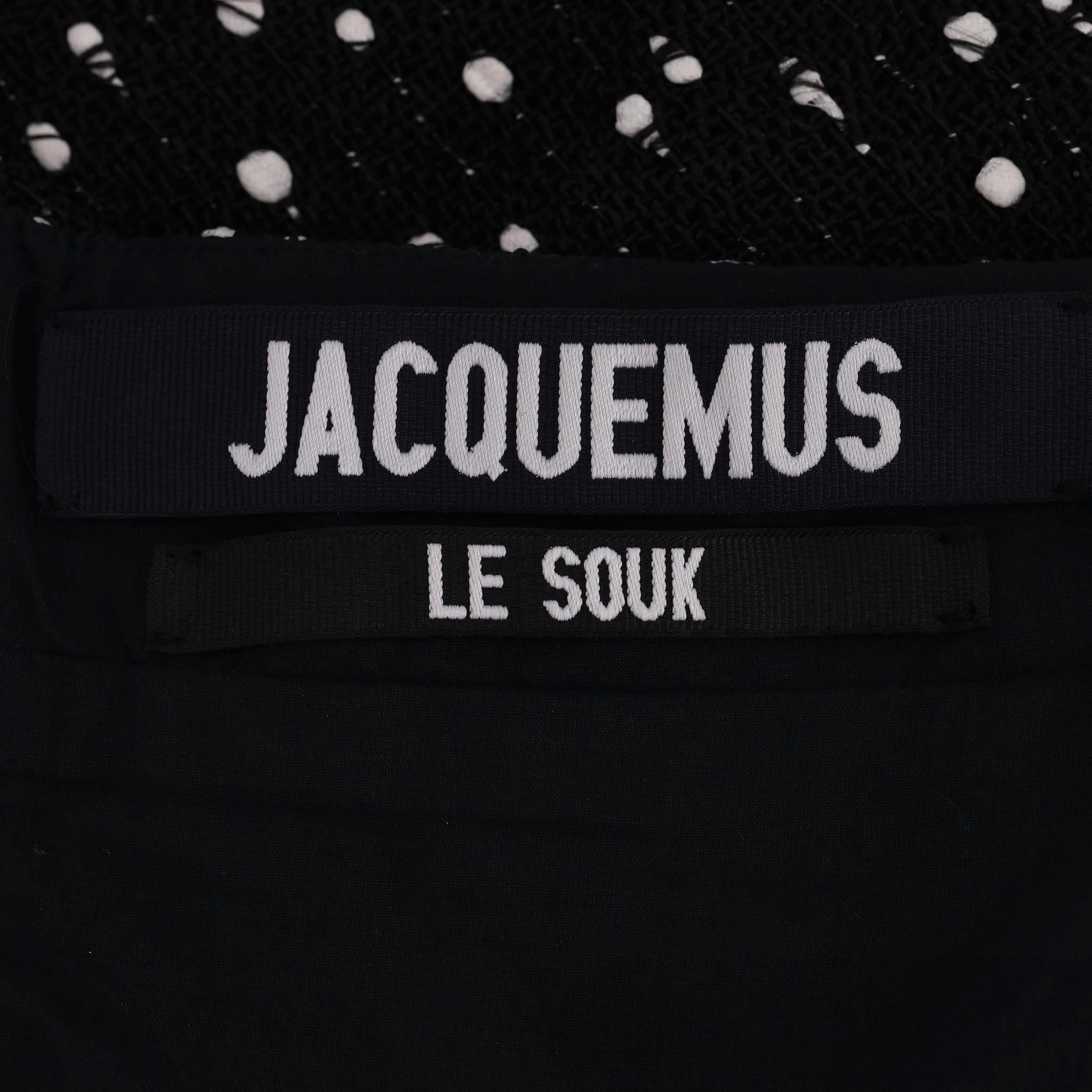 Jacquemus Haltered Fringe Knitted Dress 1