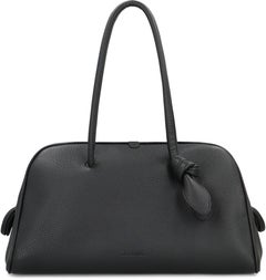 Borsa a tracolla Jacquemus in pelle di vitello martellata — Nera