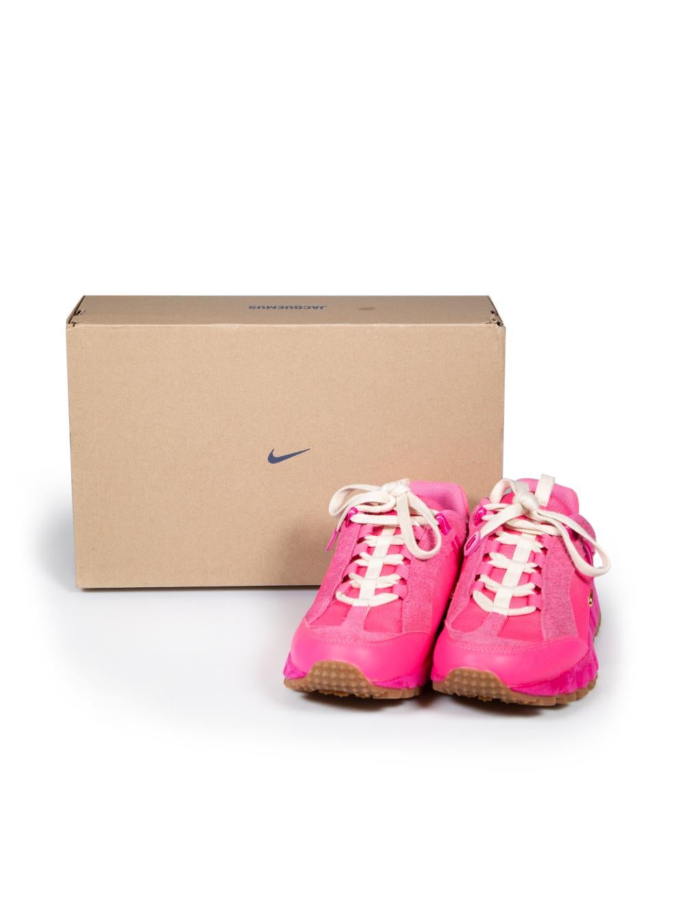 Jacquemus Jacquemus x Nike Pink Flash Air Humara Trainers Size US 8 For Sale 4
