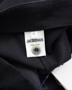 Pantaloni slim-fit La Montagne di Jacquemus in viscosa nera