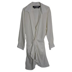 Jacquemus  Das „La Robe Bahia“-Kleid aus weißer Baumwoll-Leinen-Mischung