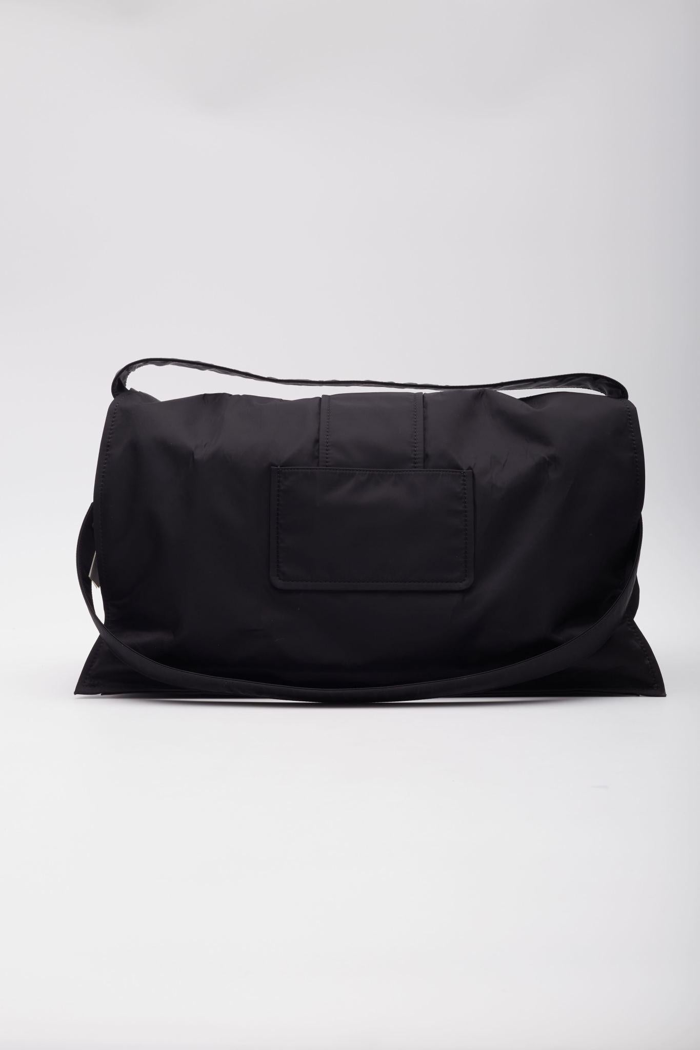 Black Jacquemus Le Bambino De Voyage Travel Bag Xl For Sale