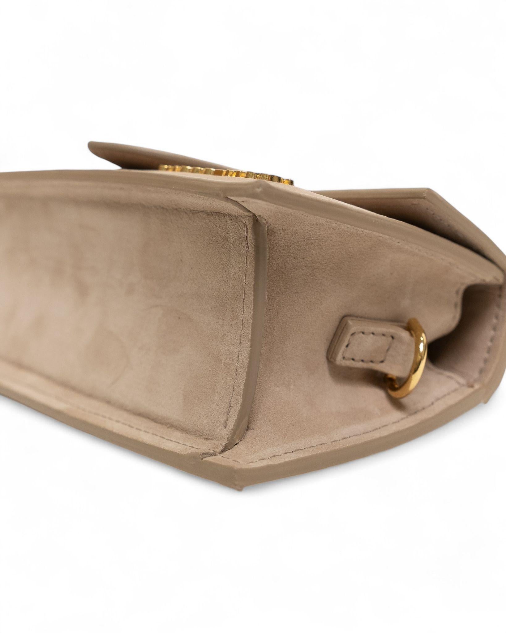 Jacquemus Le Bambino Mini Suede Beige 5