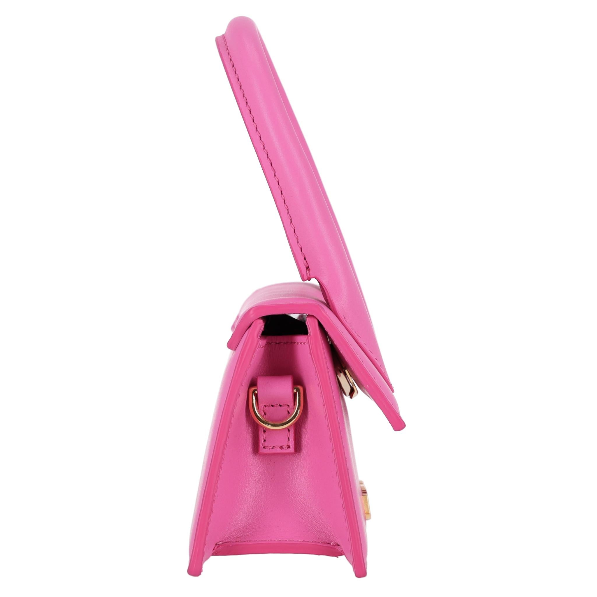 Jacquemus Le Chiquito Leather Mini Bag In Excellent Condition For Sale In London, GB