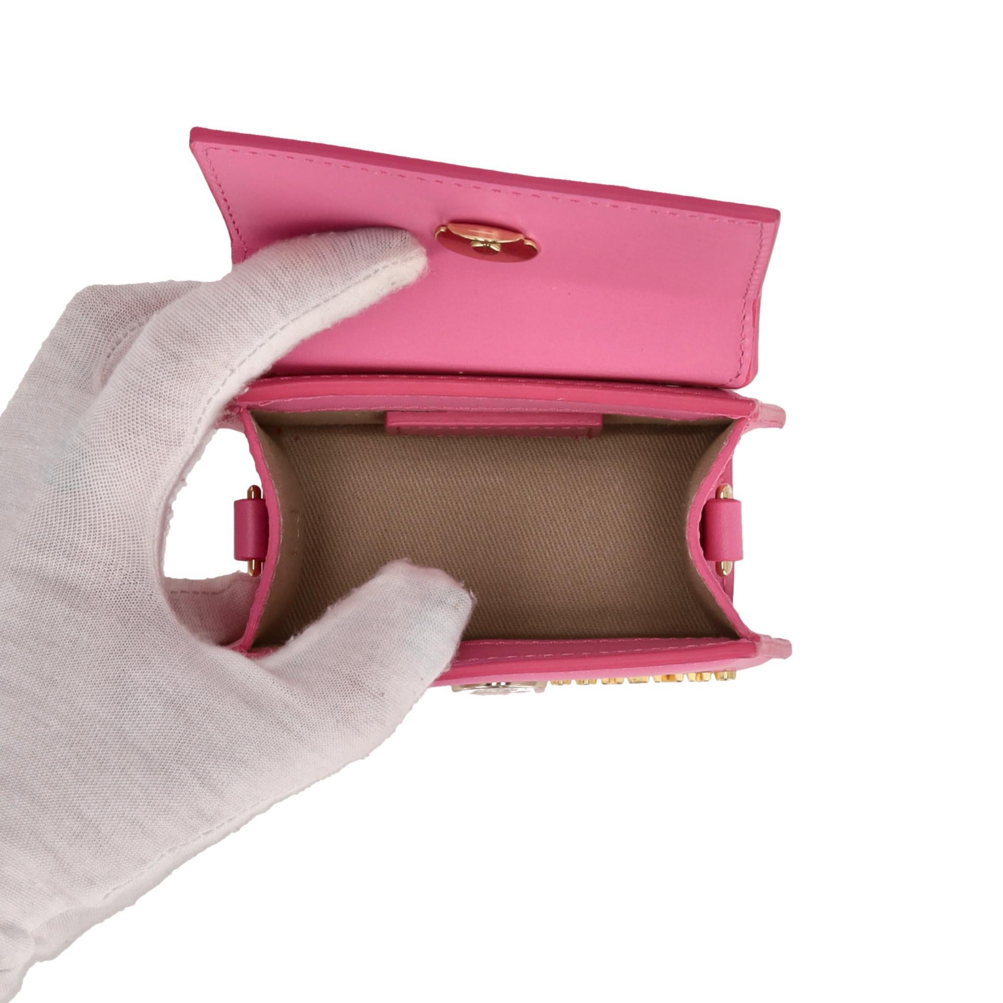 Jacquemus Le Chiquito Leather Mini Bag For Sale 2