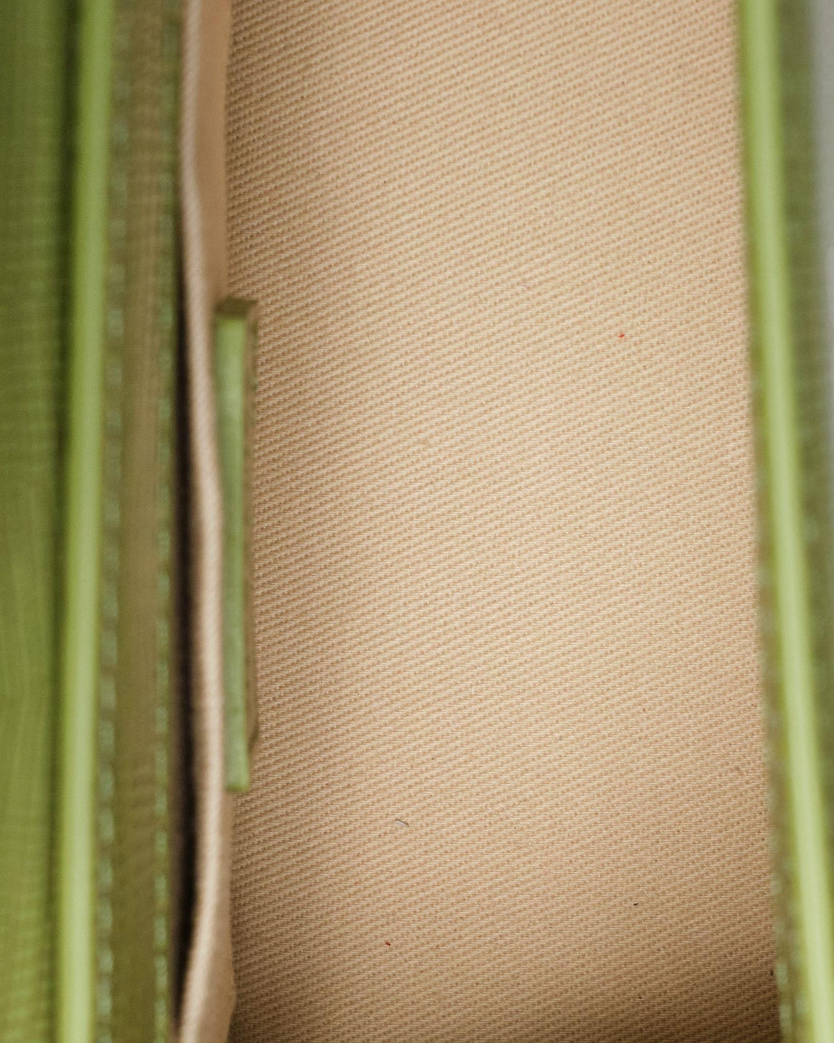 Jacquemus Le Chiquito Moyen Boucle Python Vert en vente 5