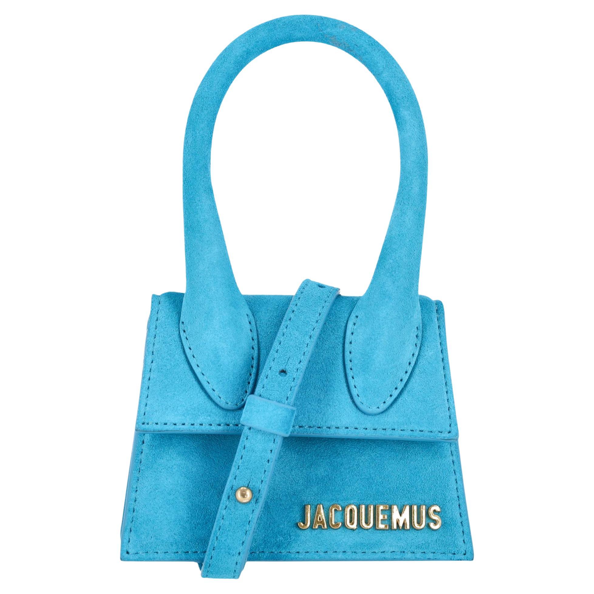 Mini bolso de ante Jacquemus Le Chiquito en venta