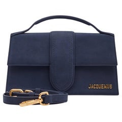 Jacquemus Le Grand Bambino Dark Navy Leather Shoulder Bag