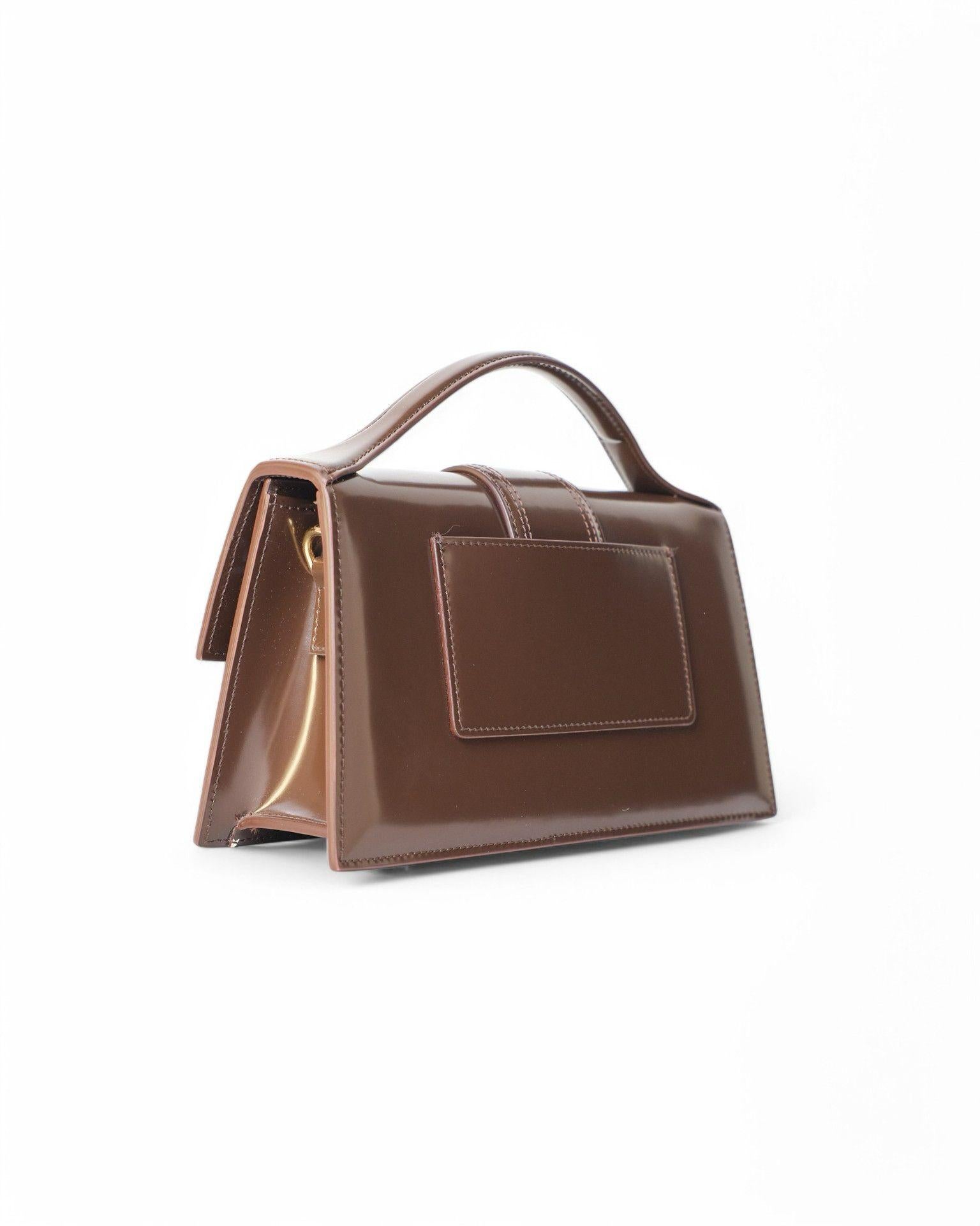 Jacquemus Le Grand Child Glossy Brown 1