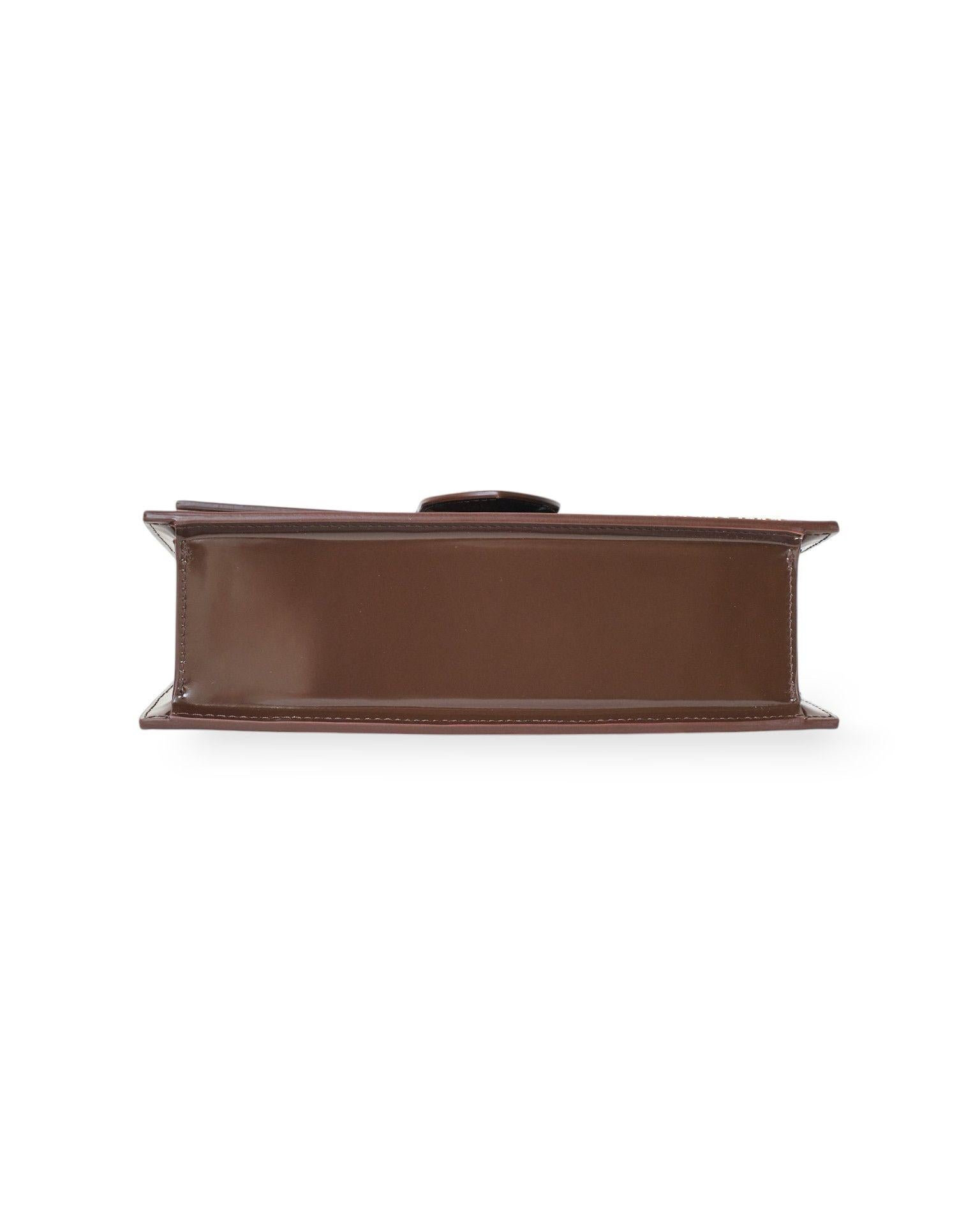 Jacquemus Le Grand Child Glossy Brown 2
