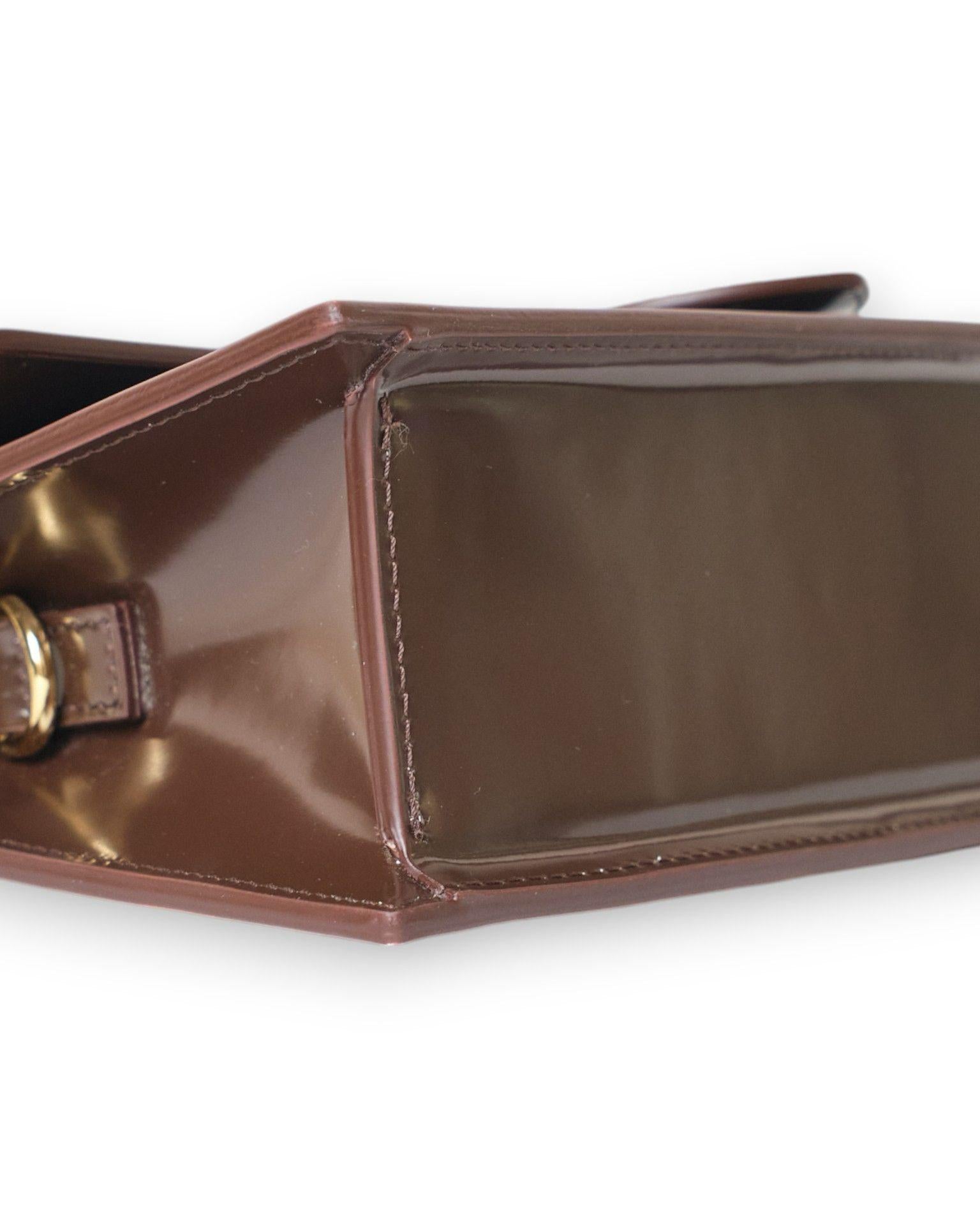 Jacquemus Le Grand Child Glossy Brown 4