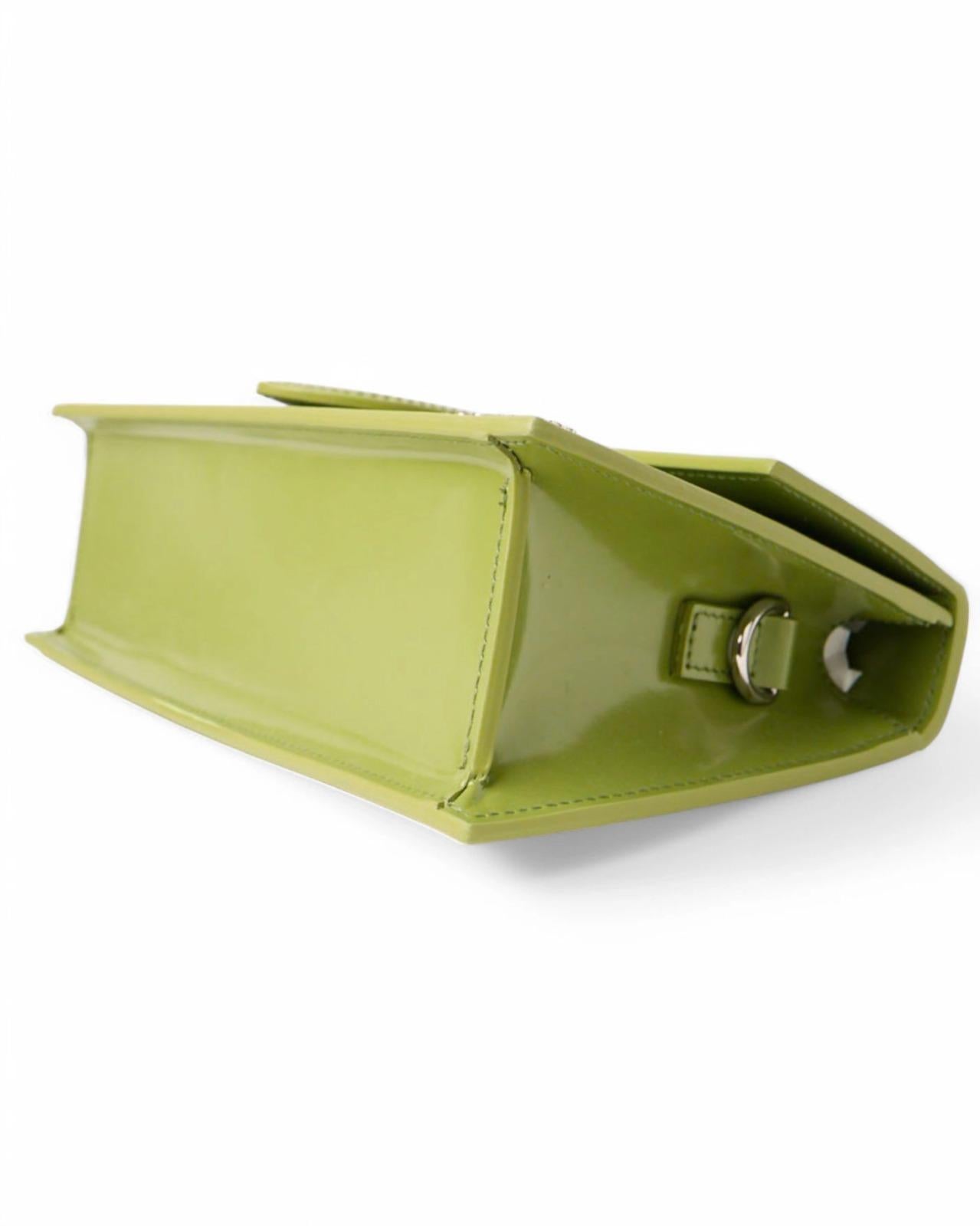Jacquemus Le Grand Child Glossy Green 1