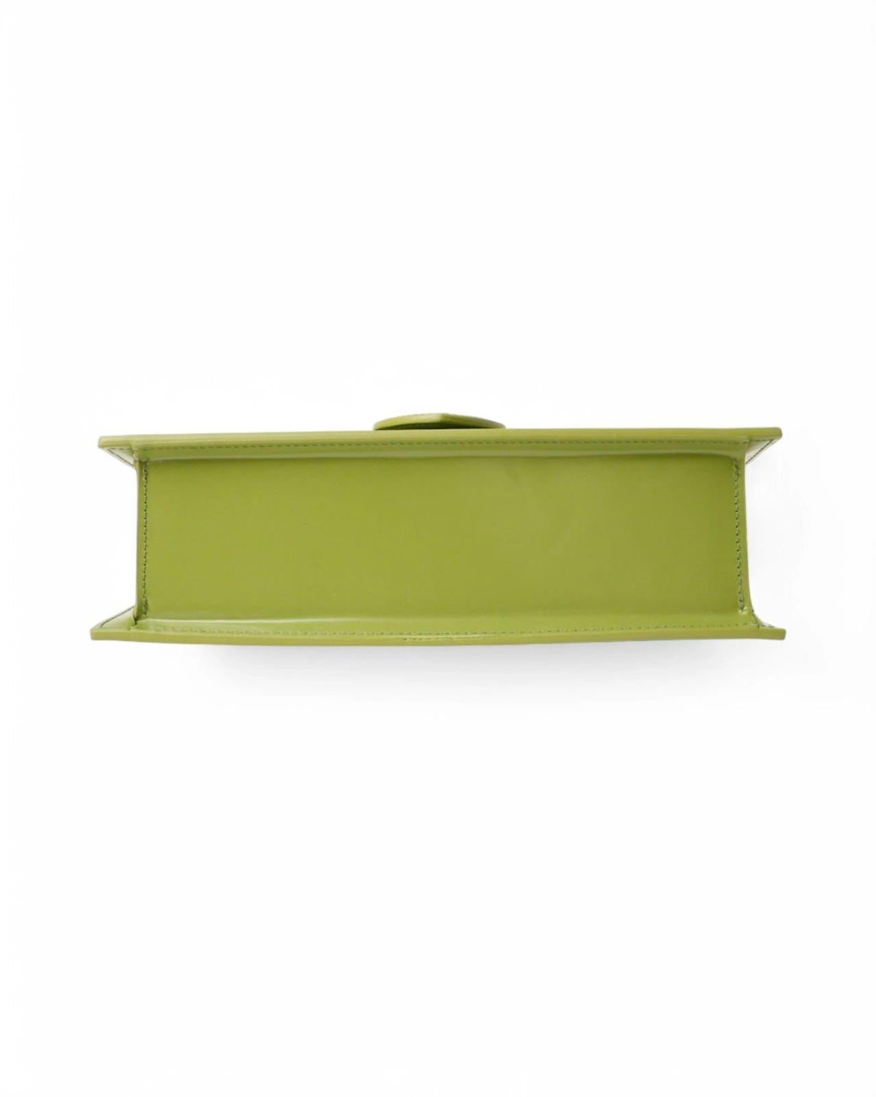 Jacquemus Le Grand Child Glossy Green 3