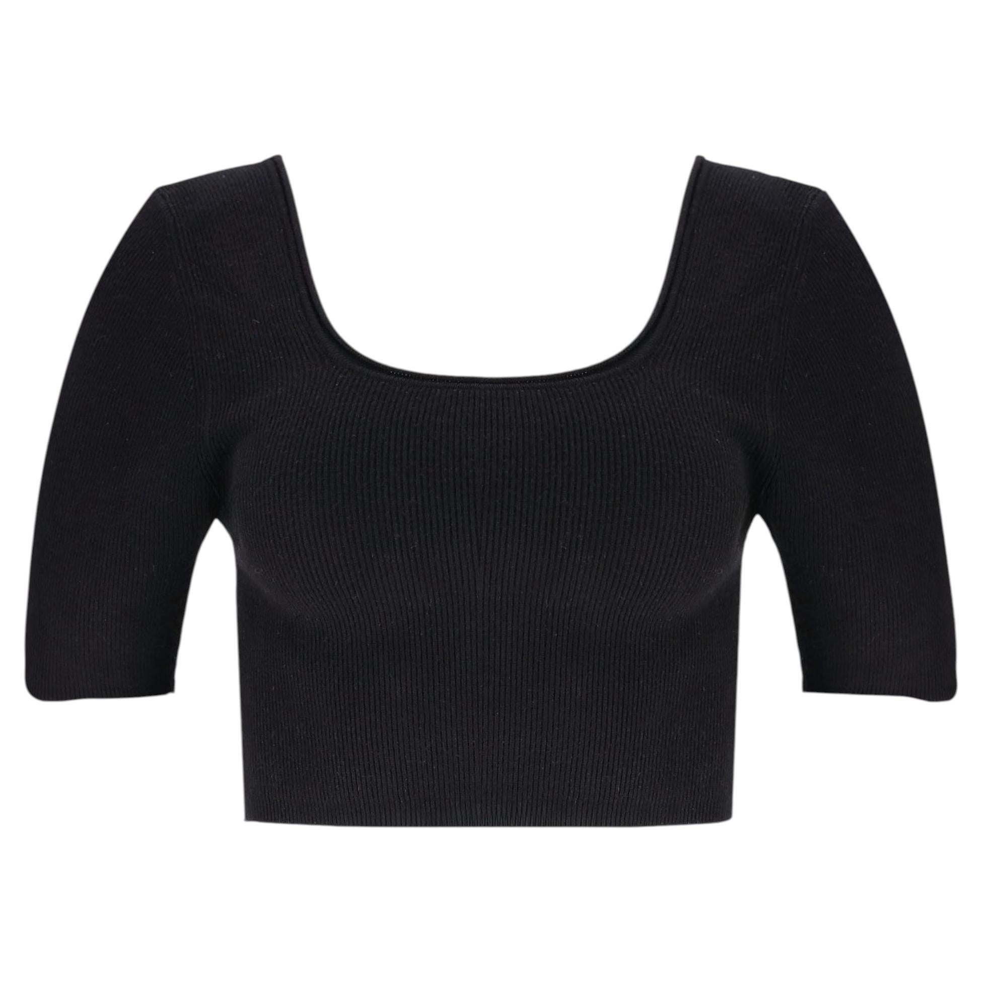 Jacquemus 'Le Haut Arancia' Knit Crop Top For Sale