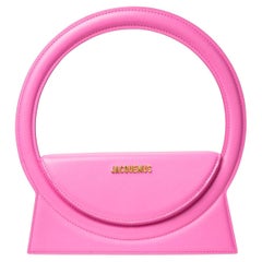 Jacquemus Le Sac Redondo Mediano Rosa