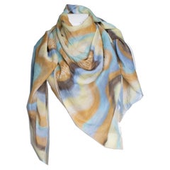 Jacquemus, Multicolor square silk and cotton scarf