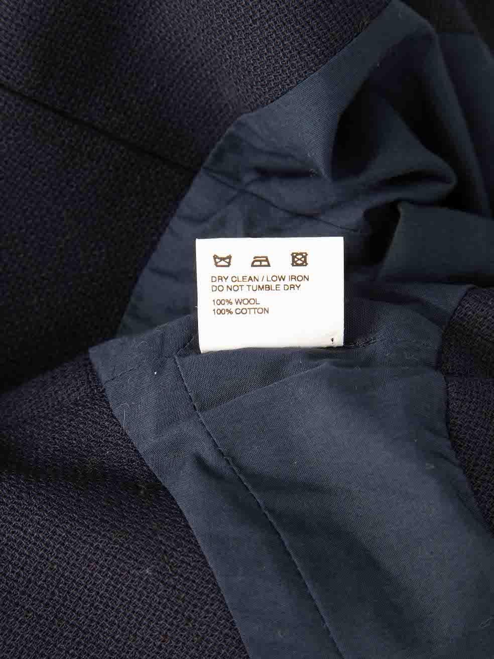 CONDITION is Very good. Hardly any visible wear to Dress is evident on this used Jacquemus designer resale item.
 
 
 
 Details
 
 
 La Riviera
 
 Navy
 
 Wool
 
 Mini dress
 
 Halterneck
 
 Tie strap closure on back
 
 Side zip closure with hook