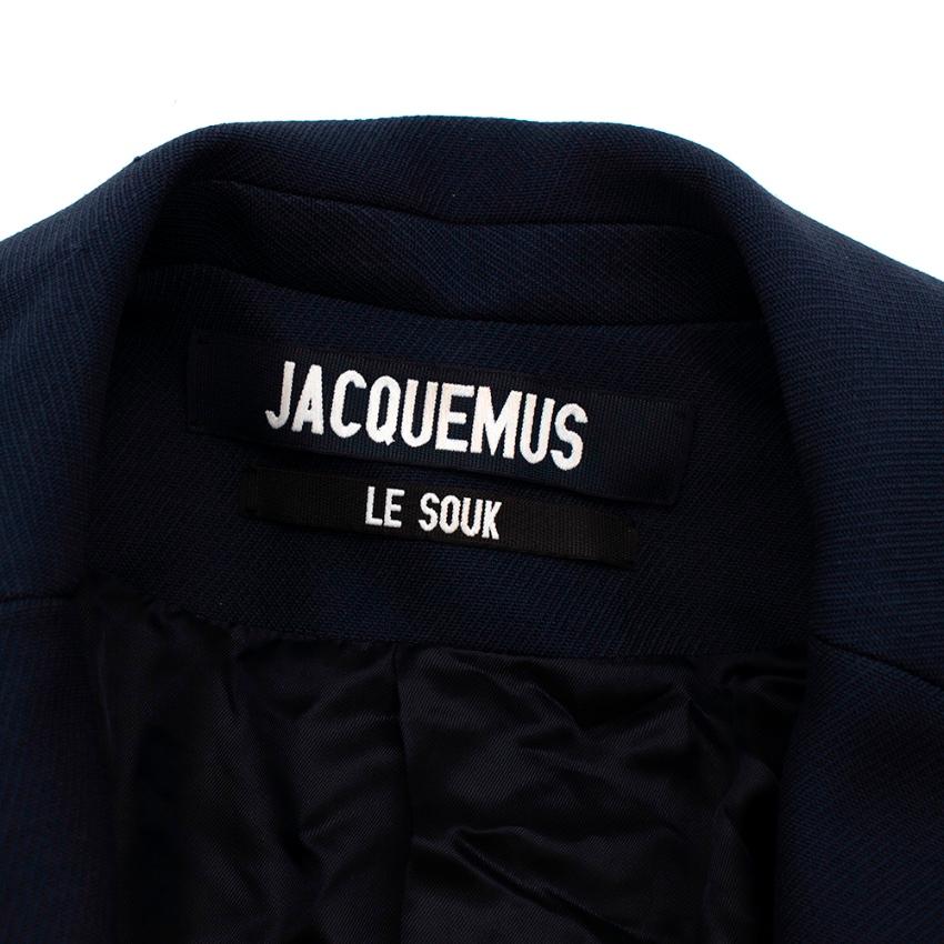 jacquemus blue blazer